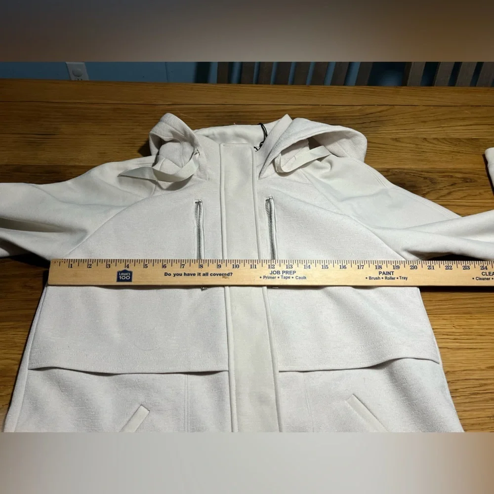 Maison Scotch Hooded Zip Jacket Snap Buttons Size 3 (M)